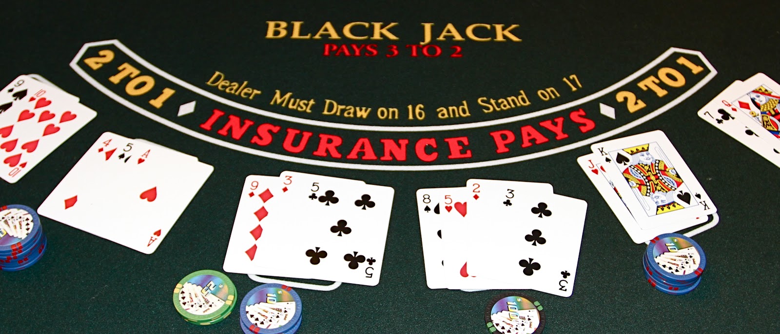 Changer les règles dans les variantes du blackjack